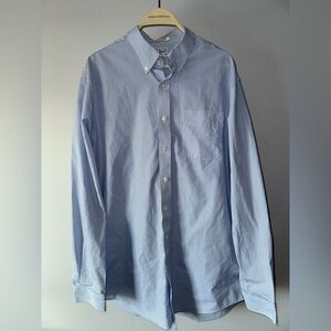 LL Bean Men's Blue Checkered Shirt